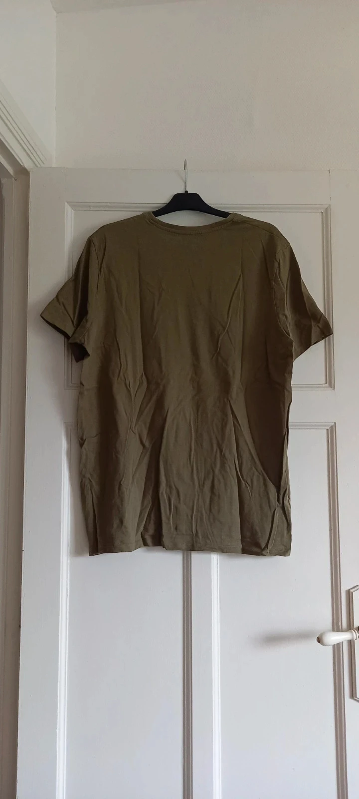 T-shirt basique regular uni kaki kiabi XL – photo 2